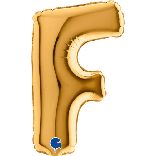 Letter F Gold Micro7"