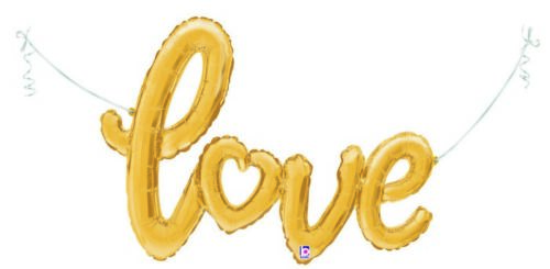 30 shape script Gold Love