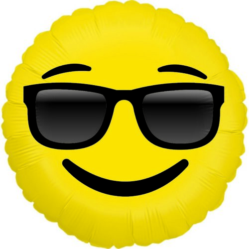 52  shape Emoji Sunglasses
Size18" / 35x35 cm