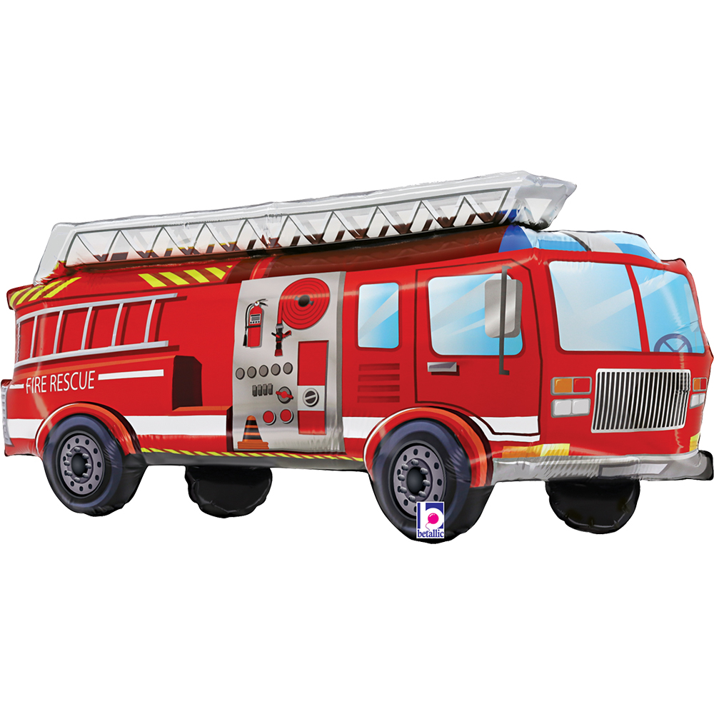 54  shape  Firetruck NEW

size 
34" / 85x46 cm