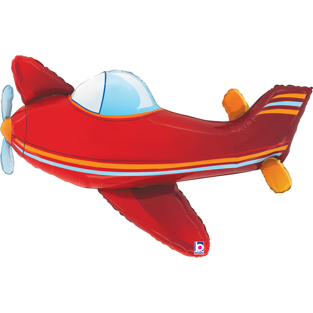 54  shape Red Airplane  (NEW)

Size
37" / 88x56 cm